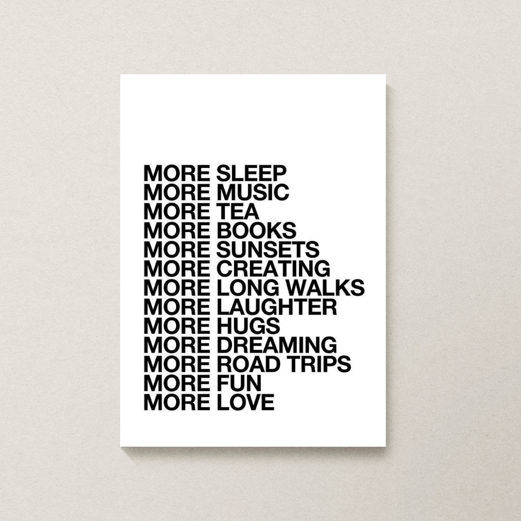 More Everything