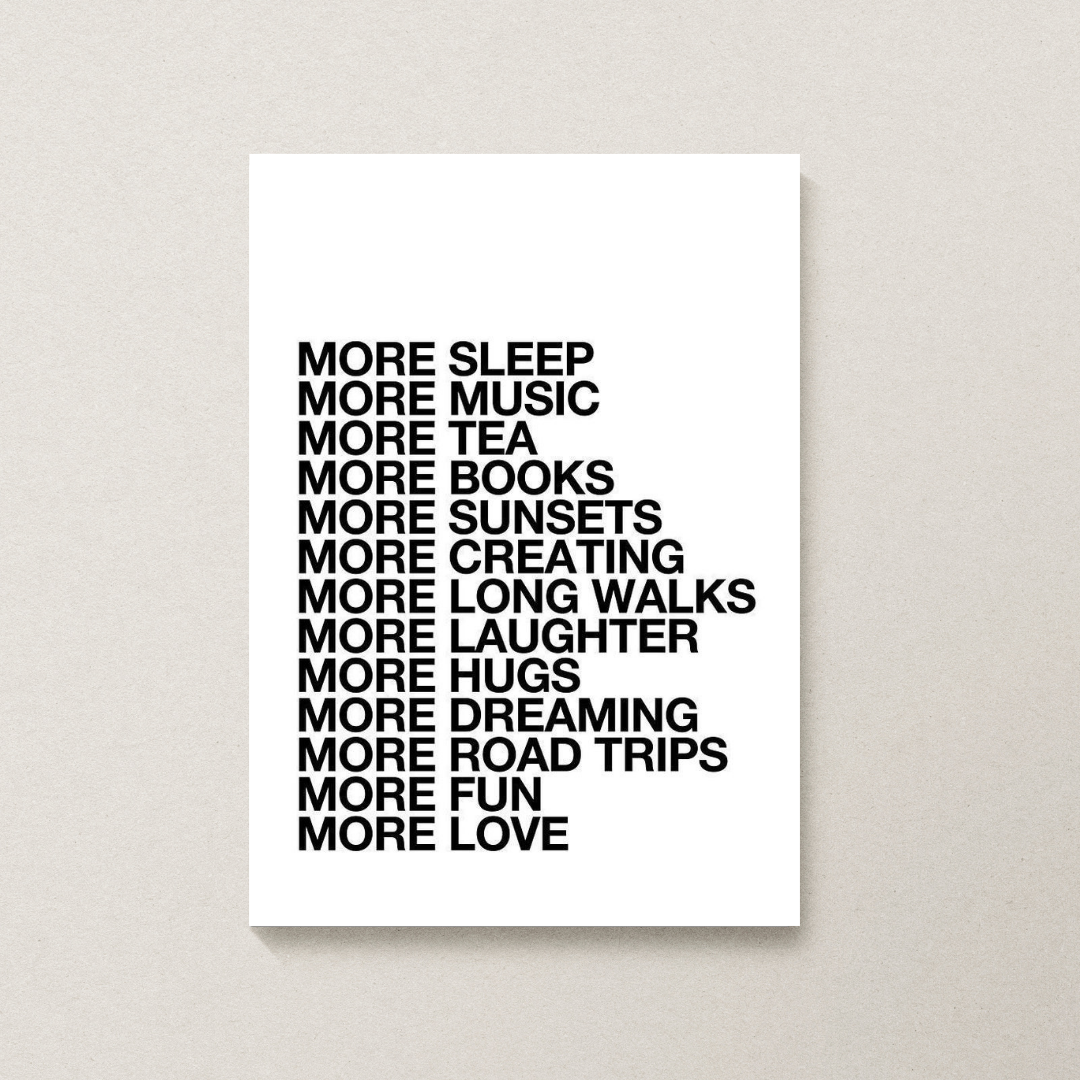 More Everything